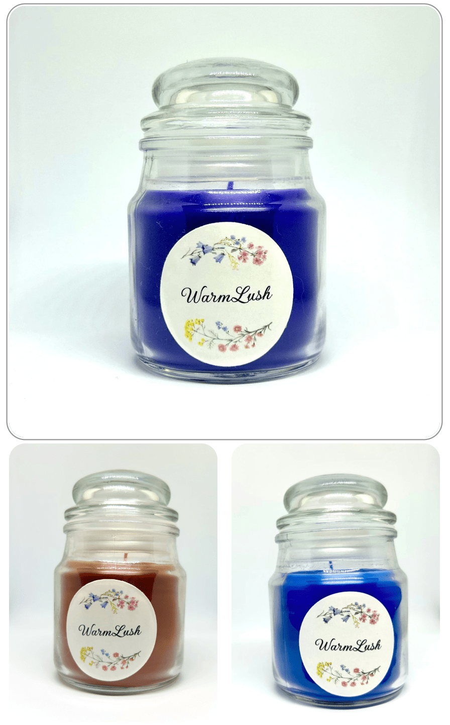 Value Pack of 3 Scented Candles - Founder's Favorites - Warmlush